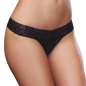 Preview: Dreamgirl String-Tanga Schlichte Eleganz