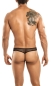 Preview: MJ Metal Cockring Thong Model 40110 black Gr.S/M