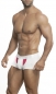 Preview: Intymen 5616 Side vent Boxer white/red Gr. M