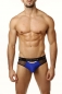 Preview: Good Devil 6027 Mesh Pouch Bikini Black/Royal blue