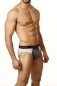 Preview: Good Devil 6027 Mesh Pouch Bikini White/Grey