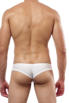 Cover Male Pouch Enhancing Cheeky Boxer 222 White