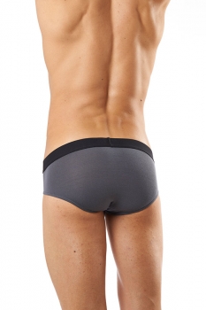 Agacio 6800 Basics Low Rise Brief Gr.S grey