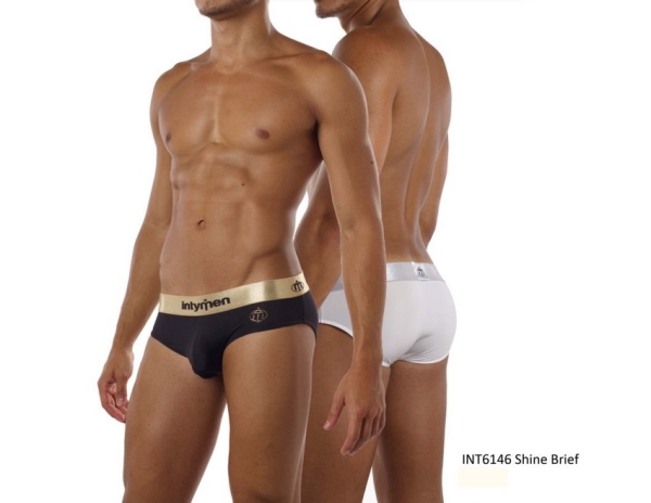 Intymen 6146  Shine Brief White Gr.S