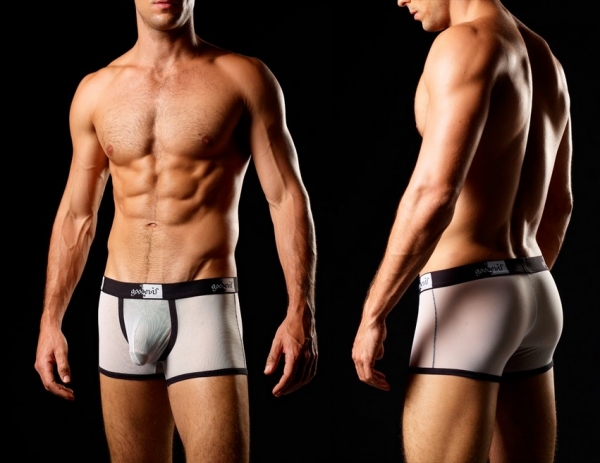 Good Devil 5600-30 Mesh Boxer white