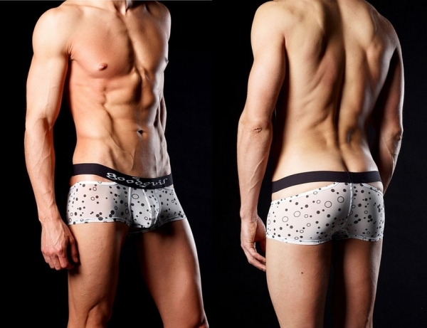 Good Devil 5008 Sheer Balls Boxer white Gr.S**