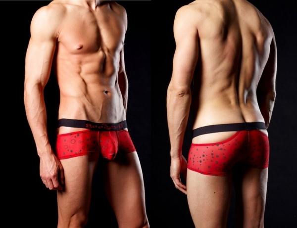 Good Devil 5008 Sheer Balls Boxer red