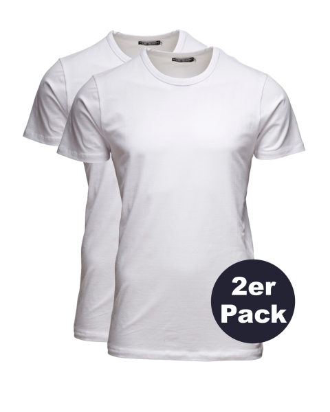 Jack & Jones - JJ9201 Round neck T- Shirt white